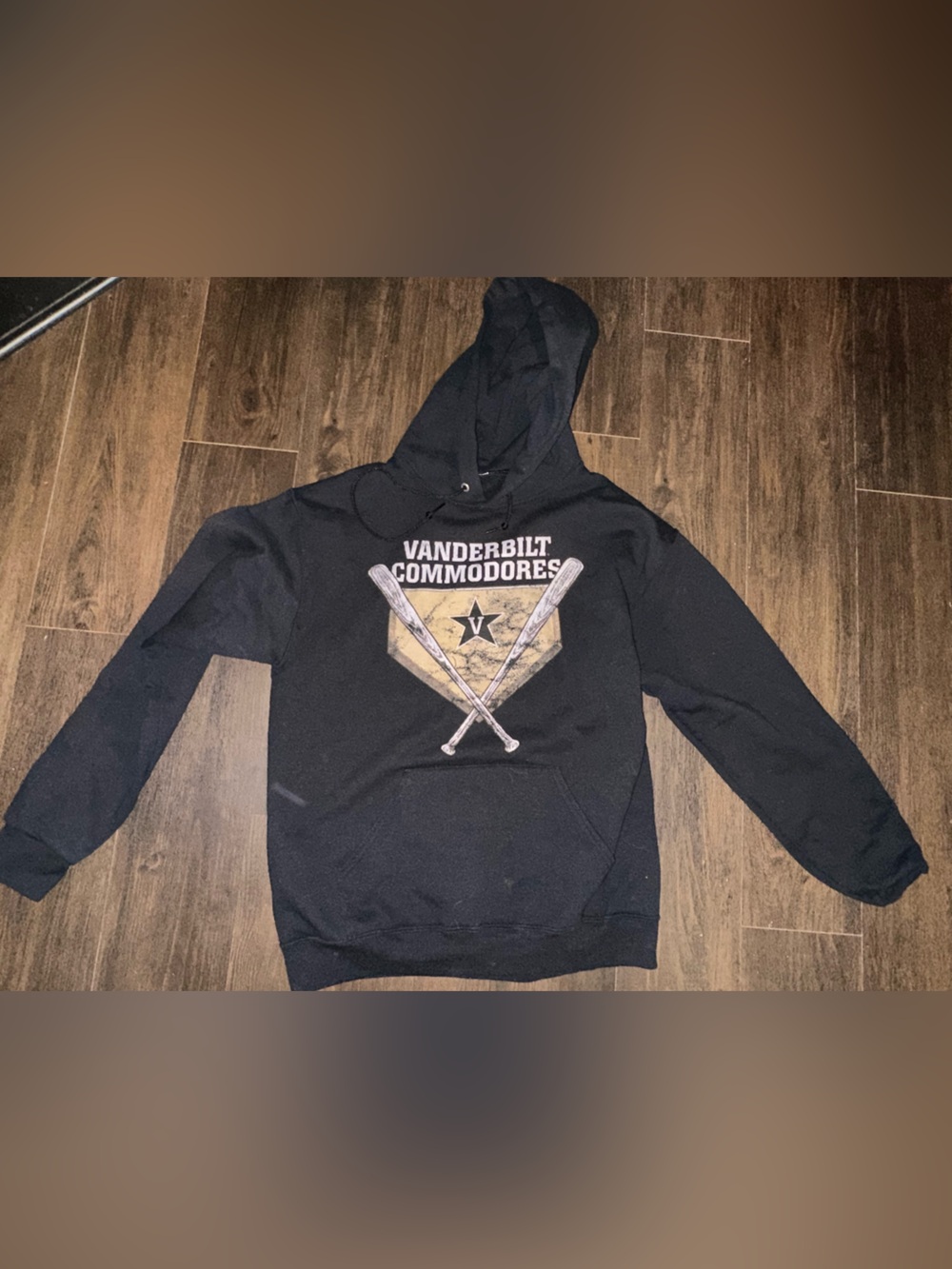 Vanderbilt Commodores Black Hooded Sweatshirt